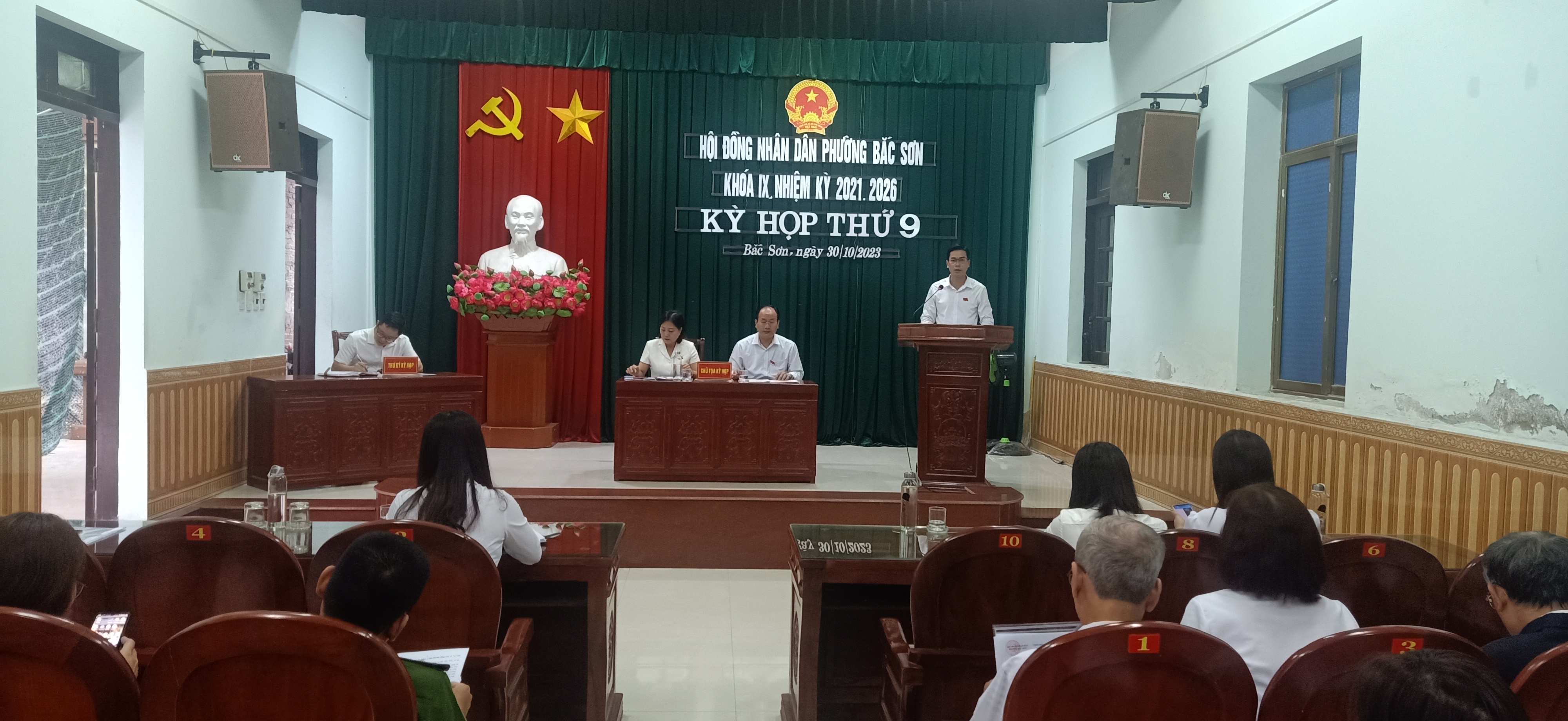HĐND phường Bắc Sơn tổ chức kỳ họp thứ 9 HĐND phường khóa IX, nhiệm kỳ 2021-2026
