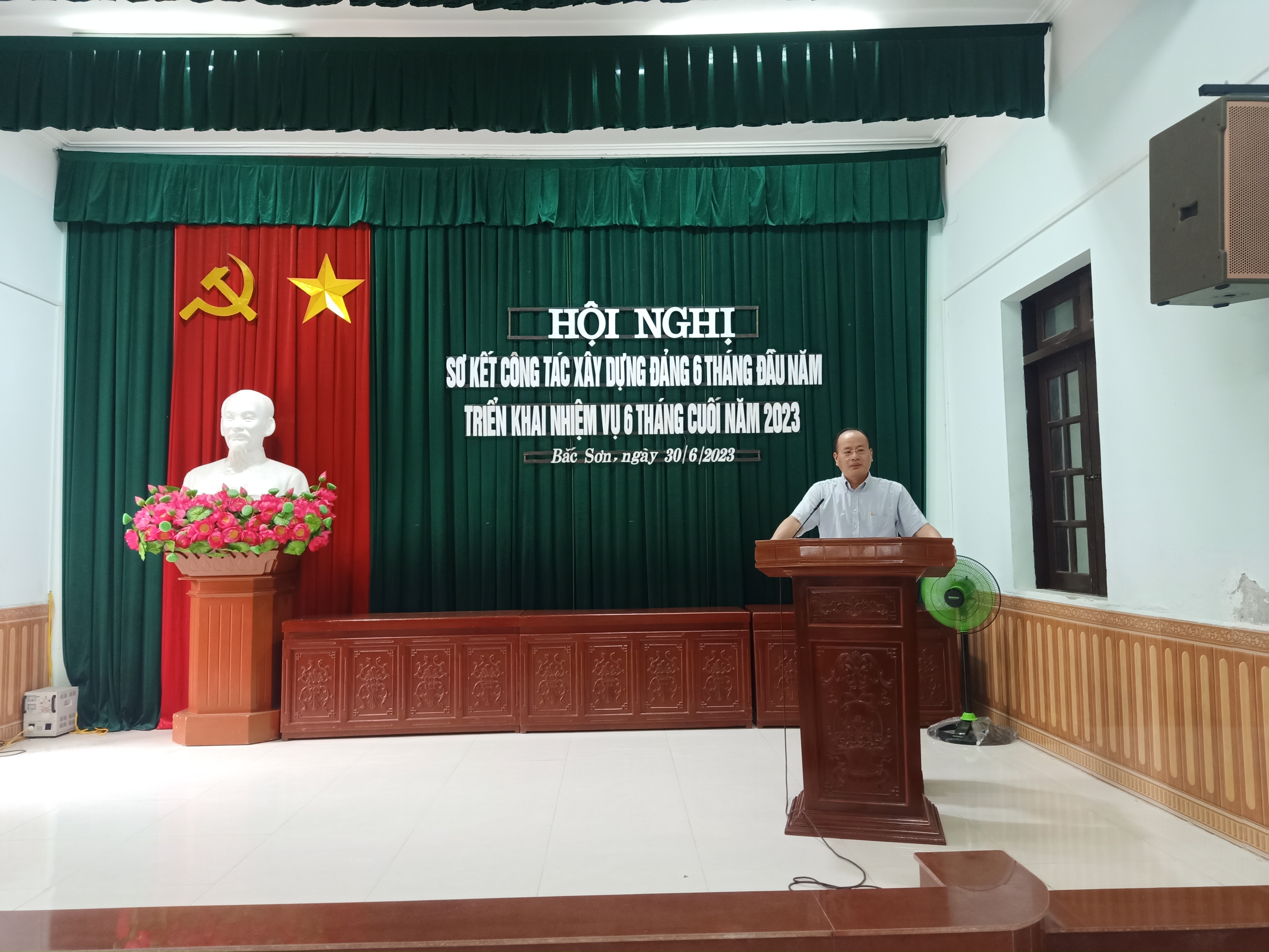 Đảng ủy phường Bắc Sơn tổ chức Hội nghị sơ kết công tác xây dựng Đảng 6 tháng đầu năm, triển khai nhiệm vụ 6 tháng cuối năm 2023