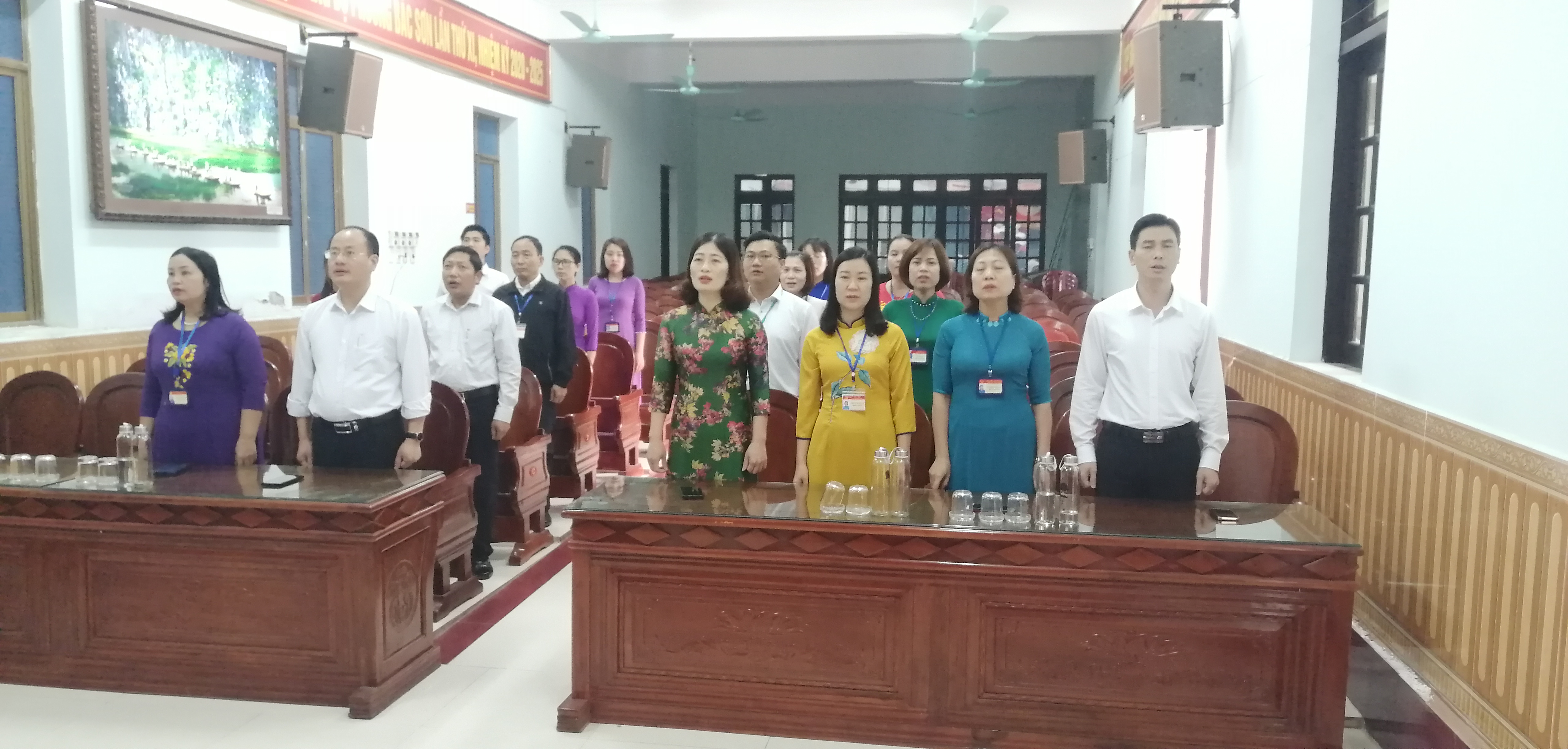 Đảng ủy, HĐND, UBND, UBMTTQVN phường Bắc Sơn tổ chức sinh hoạt chính trị dưới nghi thức chào cờ đầu tuần tháng 2, năm 2023
